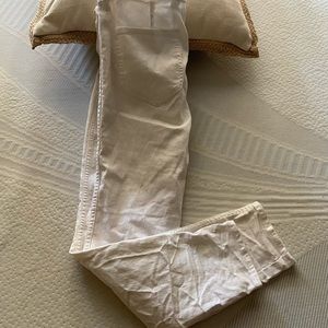 Nordstrom white high waisted skinny jeans